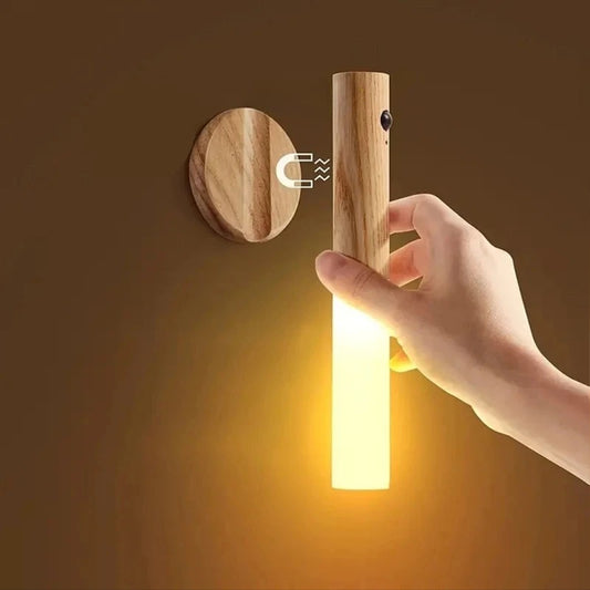 Lampada Notturna Intelligente a Sensore del Corpo, LED Ricaricabile
