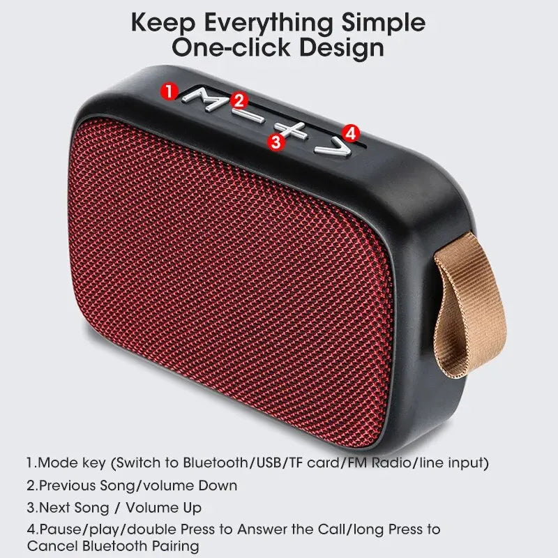 Mini Cassa Wireless Bluetooth