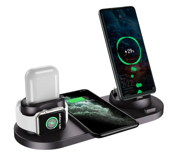Caricatore Wireless 6 in 1