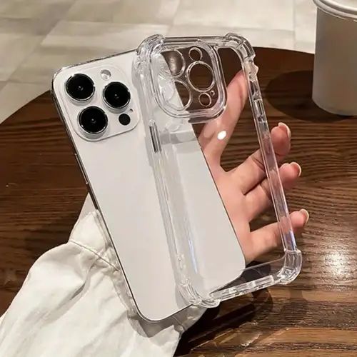Cover trasparente antiurto per IPhone