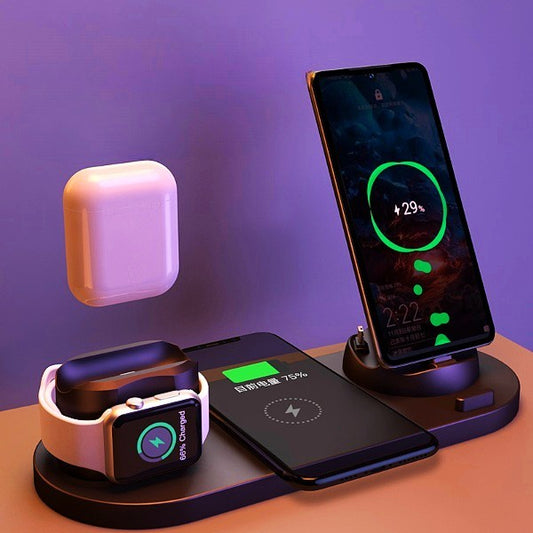 Caricatore Wireless 6 in 1